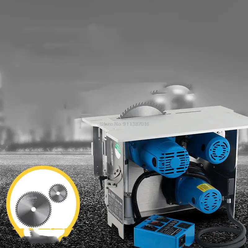 

R-GM811 Multifunctional Woodworking Table Saw Integrated Type Son-mother Dust-free Saw Board Cutting Electric Circular Saw 220v