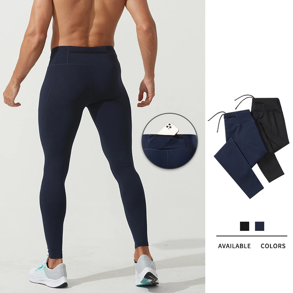 Running Leggings Mens Thermal Underwear Pants Long Johns Bottoms Quick Dry  Tights Sports Stretchy Tight Base Layer Long For Gym