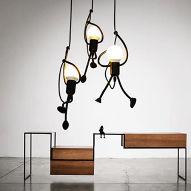 [알리익스프레스] 빈티지의 매력: 다리미 LED 펜던트 조명으로 가정에 스타일을 더하세요