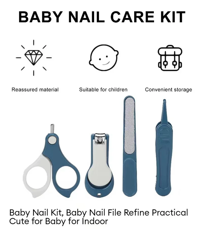 4 in 1 Baby Nail Care Set Nail Clippers