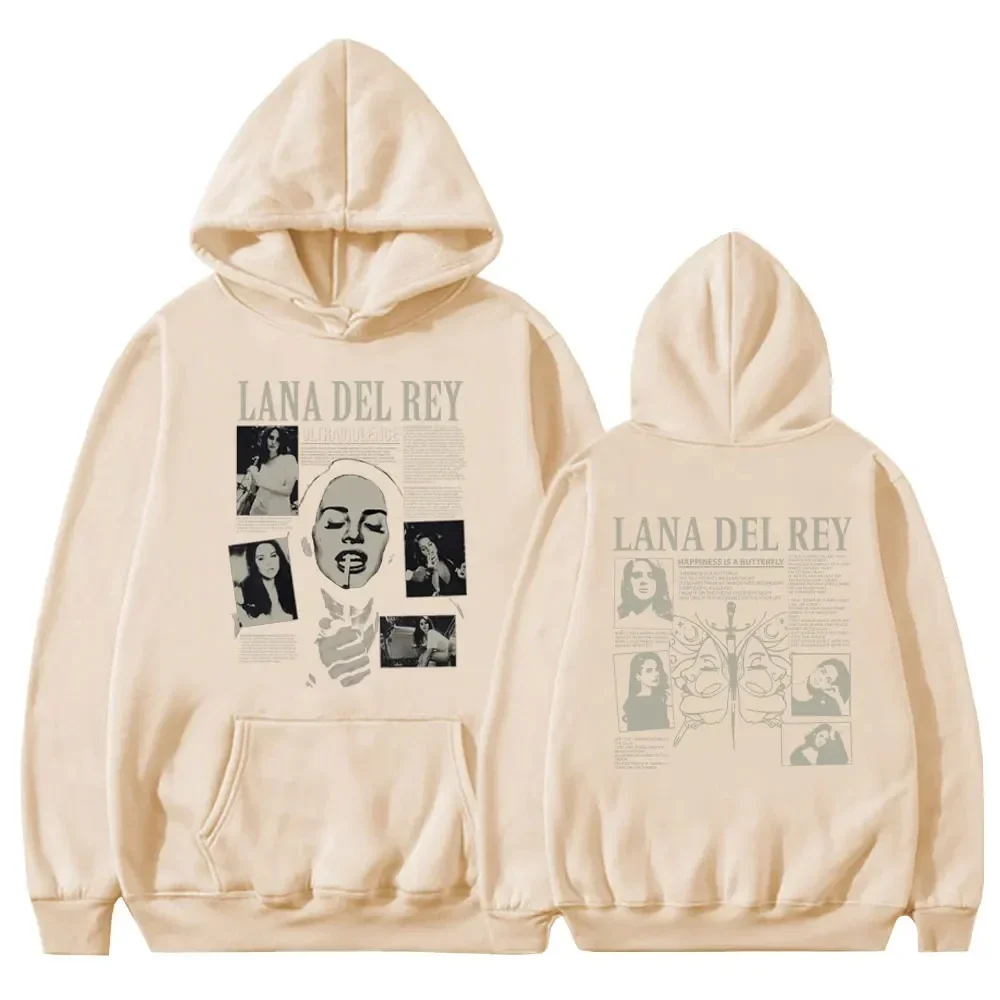 Lana Del Rey Printed Hoodie Men's Women's Oversized Hoodie Hip Hop Unisex Sweatshirt 4