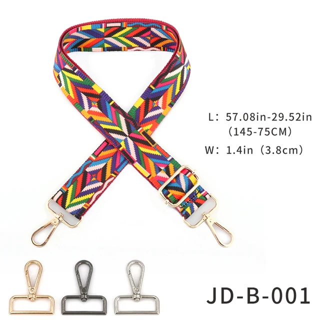 Handbag Straps for Crossbody Adjustable Bag Accessories Belt For Bag Accessories Handbag Belt Wide Nylon Shoulder bag Straps JD-B-001