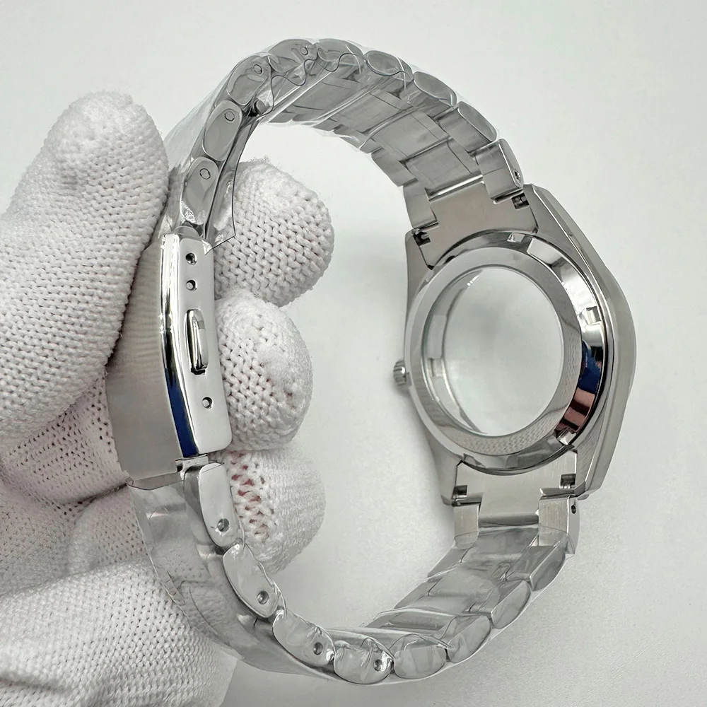 Premium Mechanical Watch Case - 39.5mm with Dial Installation Accessories