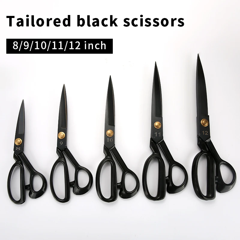 Tailor Scissors Vintage Stainless Steel for DIY Sewing Fabric Leather Cutting
