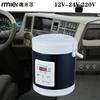 Arier Mini rice cooker 12-24V 220V Multifunction Electric steamer home Appliance portable for camping Black English Menu 1