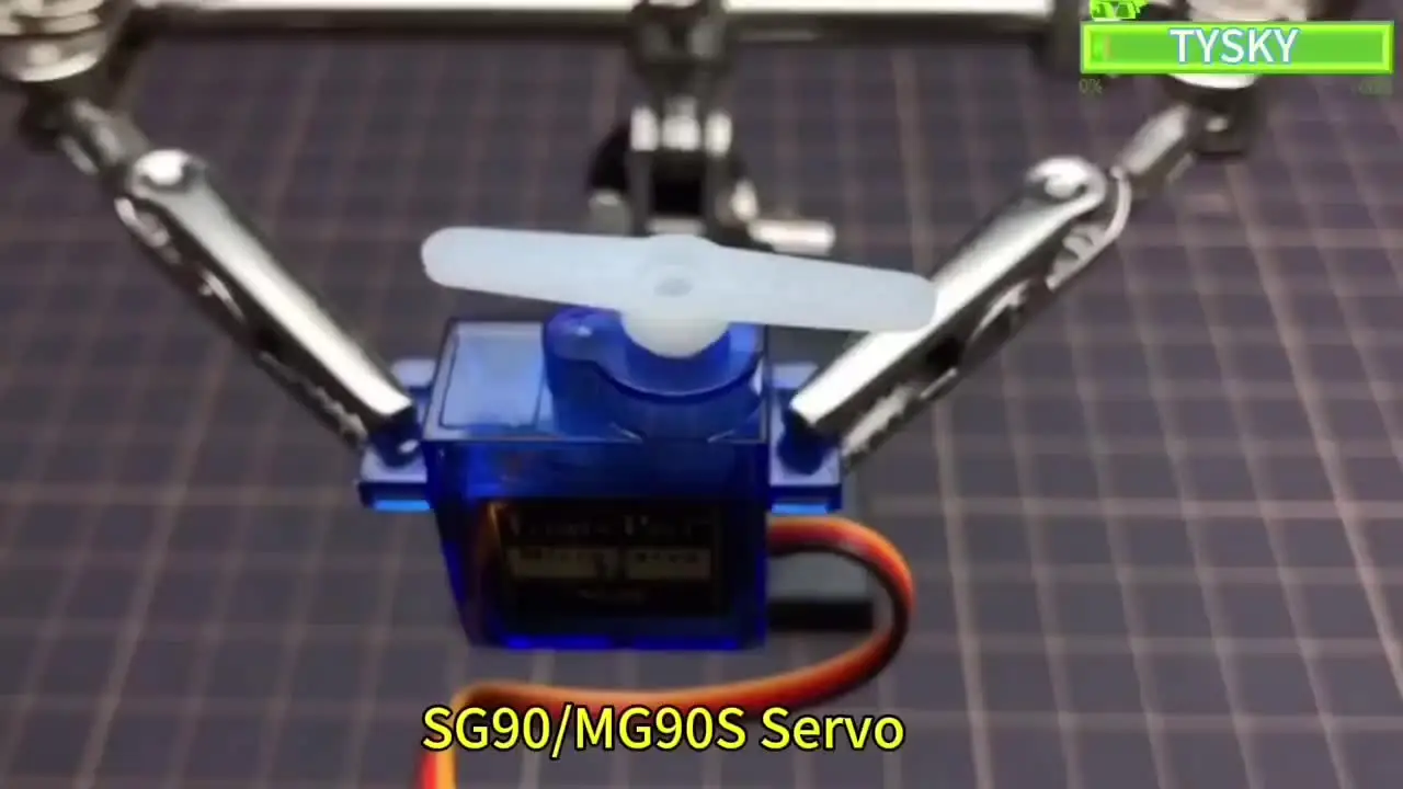 10Pcs Mini Servo Moteur 9G Métallique Pour Robot RC Arduino - Haute Précision