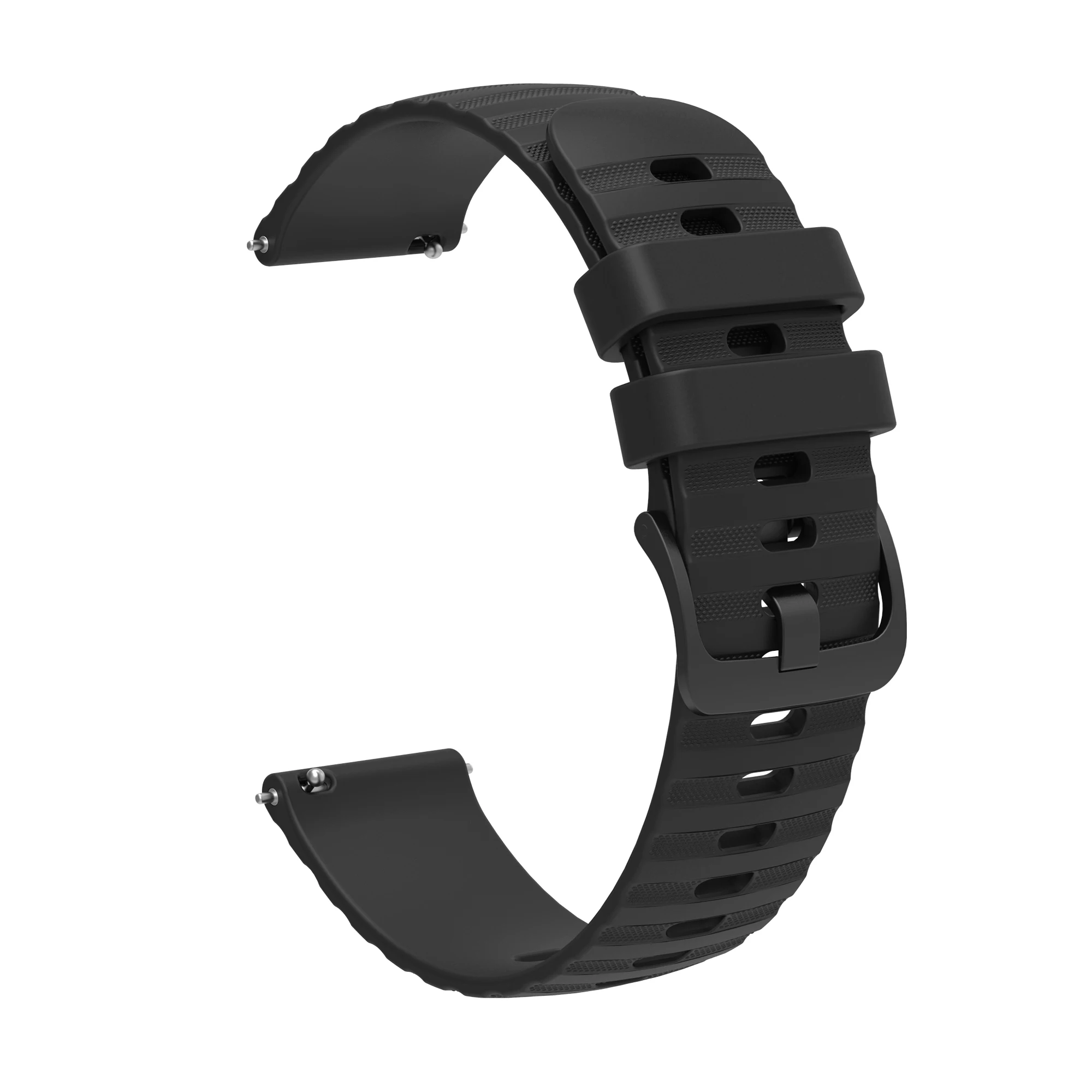 Luxury Silicone Quick Release Watch Strap Bracelet - Premium Rubber Wristband Replacement