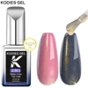 KODIES GEL 15ML Gel Nail Polish Glitter Top Coat No Wipe 2 IN 1 UV Mermaid Holo Laser Gold Topcoat Hybrid Varnish for Manicure 1