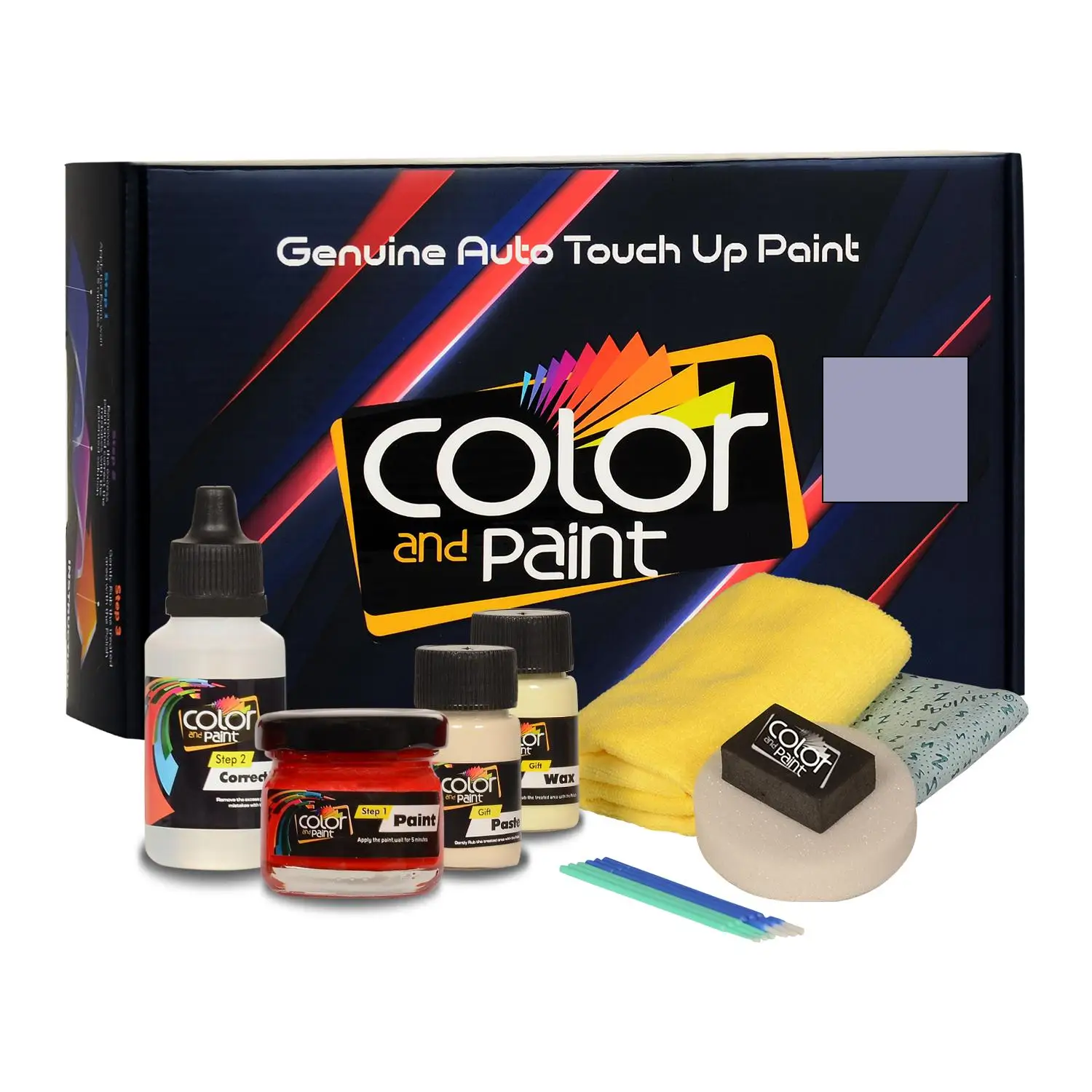 

Color and Paint compatible with Honda Motorcycle Touch Up Paint - HONDA LILAC MET - HON.MB006.0 - Basic Care