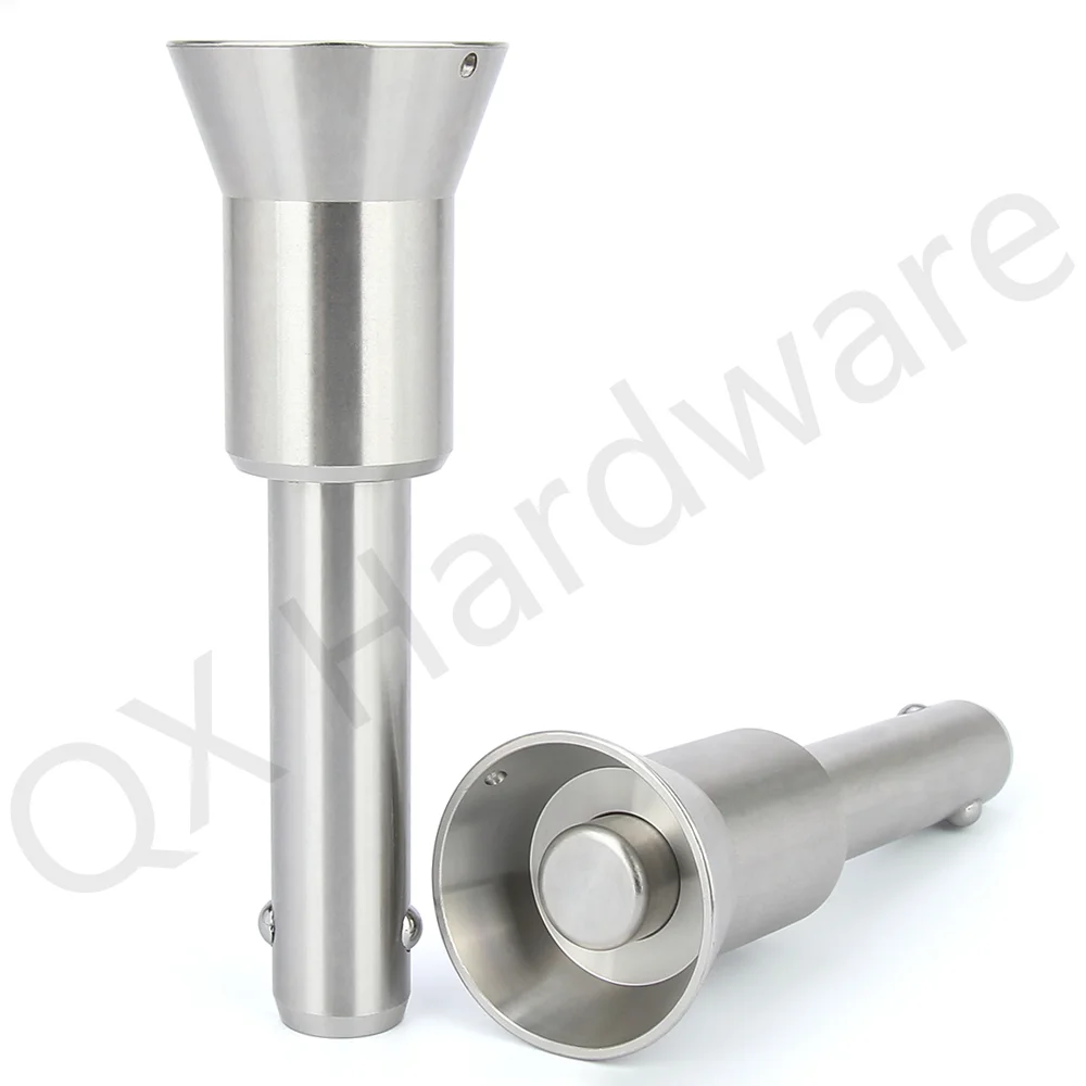 Stainless Steel Ball Lock Pins Stainless Steel Pins Clips QX122 Stainless Steel Quick Release Ball Lock Pin