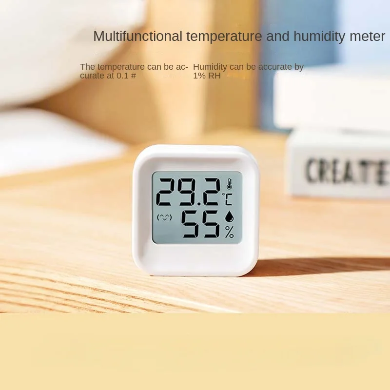 

Temperature and Humidity Meter, Household Indoor Wall Mounted High-precision Thermometer, Digital Home Accessories