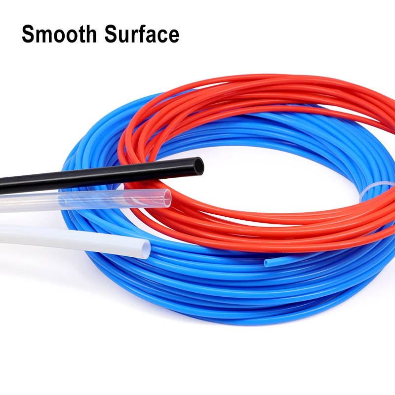 1/5M PTFE FEP 튜브 1mm 2mm 3mm 4mm 5mm 6mm 8mm 3D 프린터 부품 파이프 보우덴 J 헤드