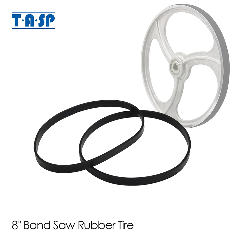 1pc Bandsaw Bands Rubber Tire For 8/9/10/12/14 Inch Band Saw