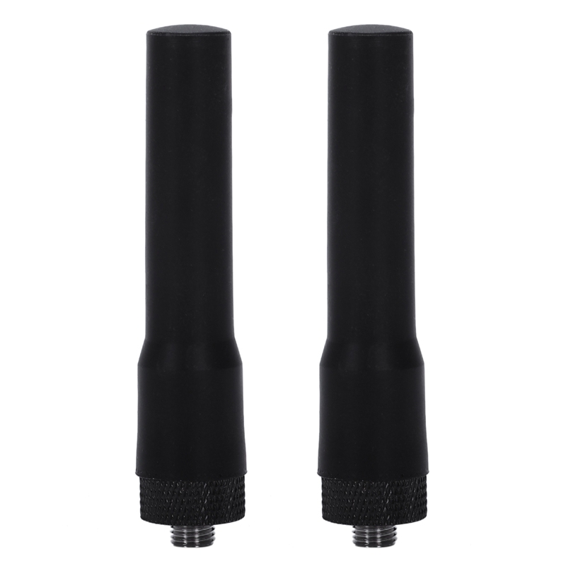 2X SF20 Dual Band SMA-F Soft Antenna For BAOFENG UV5R UV5RA/Plus Bf888s Black New