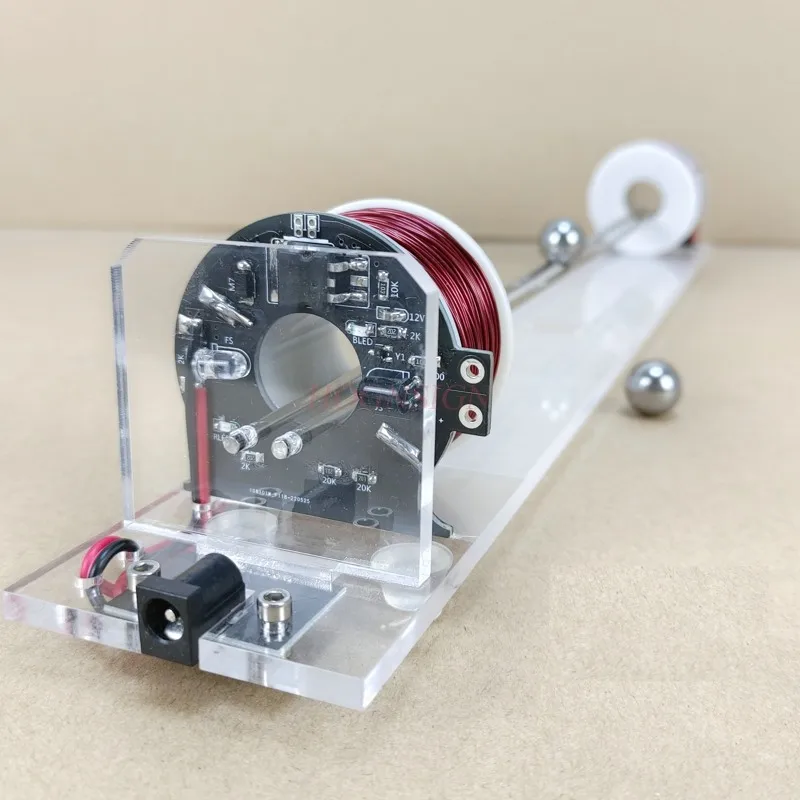 Physics Experimental Equipment Electromagnetic science experimental equipment electromagnetic ball ejection acceleration inertia ball physics teaching aids