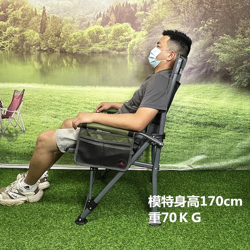 Outdoor High Beach Chairs KingCamp 2-Pack Beach Chair High Back