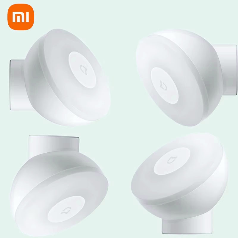 XIAOMI Mijia Night Light 2 Version Motion Sensor Adjustable Brightness Smart Human Light Sensor Night Lamp Bedroom