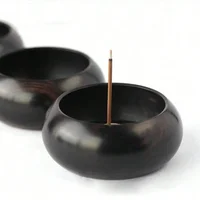 Multi-Purpose Wooden Incense Burner Functional Incense Stick Holder for Meditation Room, Prayer Space, and Living Area