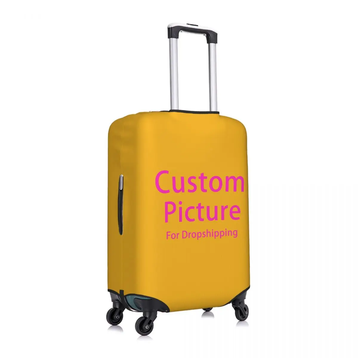 Custom Personalized Custom Photo Logo Luggage Cover Cute Customized DIY Print Suitcase Protector Covers Suit For 18-32 inch 2