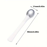 1pc Eye Roller Massage Stick Eye Cream Applicator Cosmetic Spatula Anti Wrinkle Facial Spoon Gold Alloy Face Thin Skin Care Tool 5