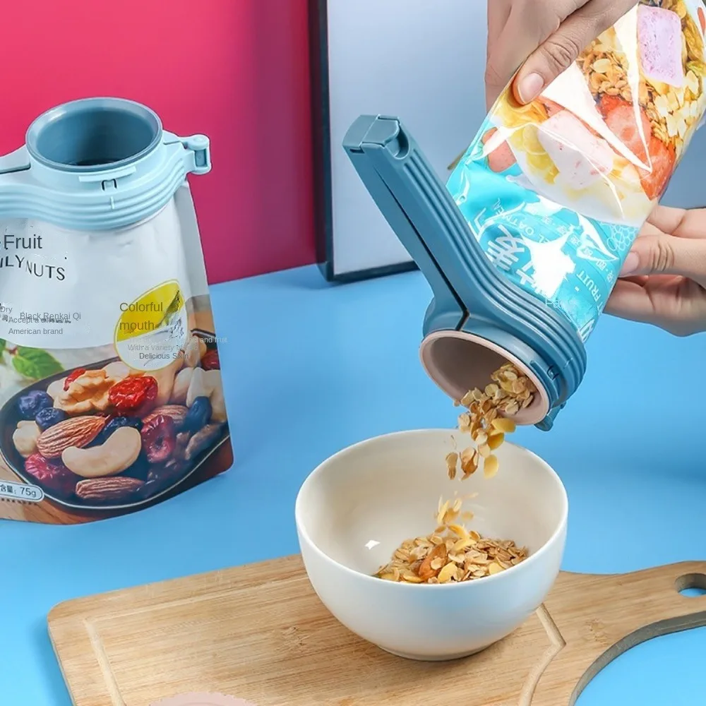 

Многоцелевой герметичный зажим, герметичные зажимы, зажим для сумки с крышкой, влагостойкий зажим для пакета для хранения продуктов, кухонные гаджеты