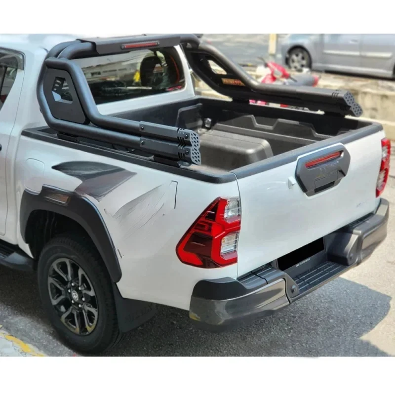 2015-2020 더블 CS 4X4 액세서리 픽업 트럭 조절식 스포츠 블랙 롤바