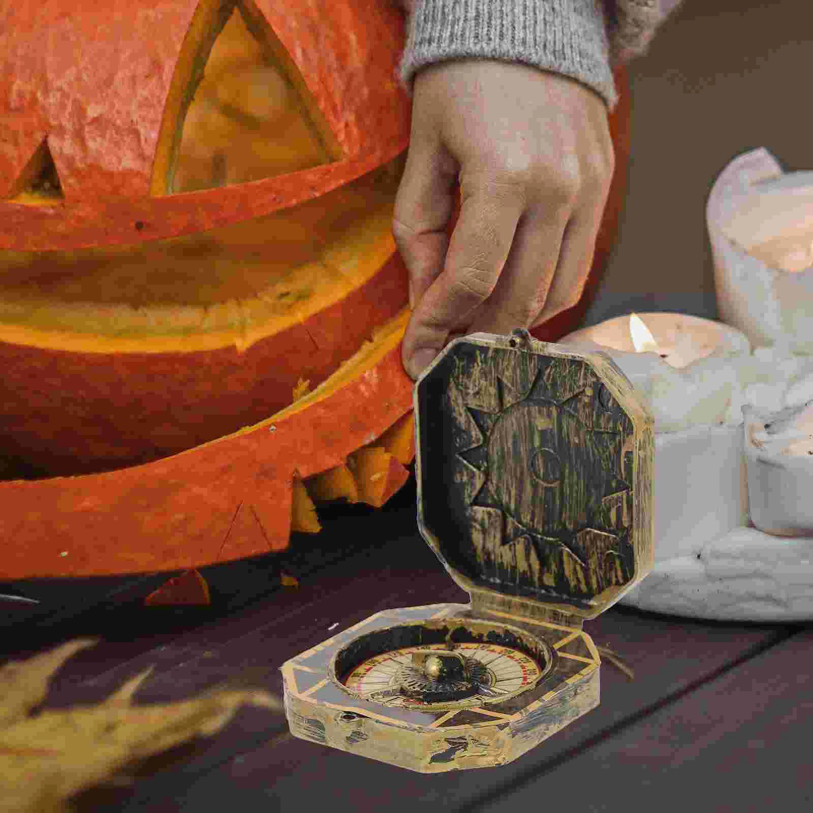 

Pirate Toy Halloween Costumes for Kids Compass Christmas Decorations Unique Portable