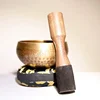 Tibetan Singing Bowl for Meditation Sound Bowl Gift Set Healingchakra Copper Spiritual Crystal Water Yoga Prayer Snack Alms Holy 2