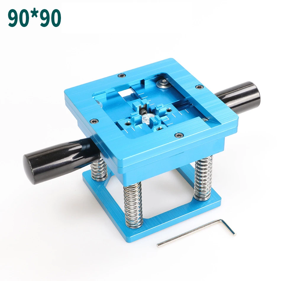 

B50 BGA Rework Station Kit 90mm Reballing Station Stencils Template Holder Fixture jpg Reballing kit