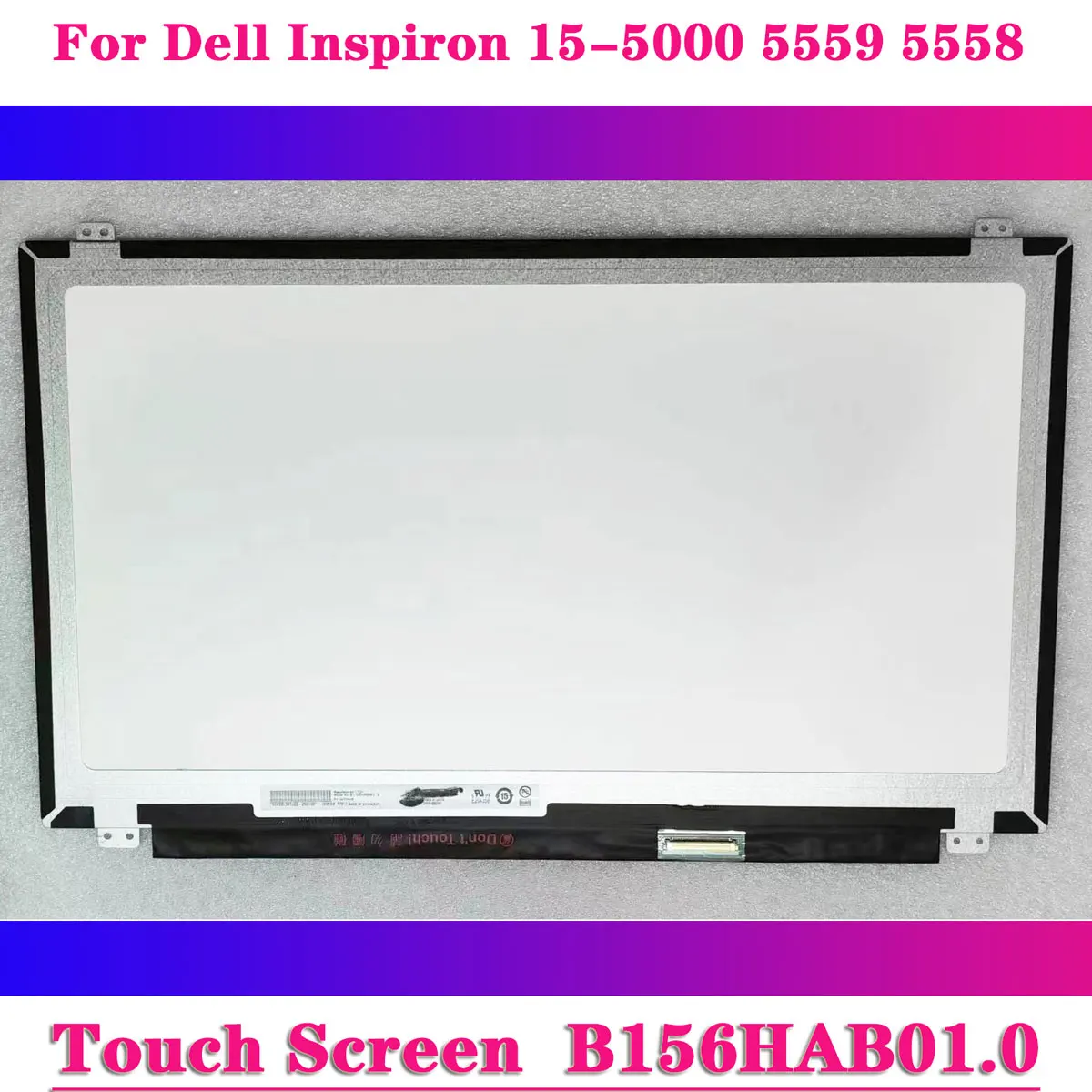 15.6" Laptop LCD Touch Screen B156HAB01.0 For Dell Inspiron 15 5000