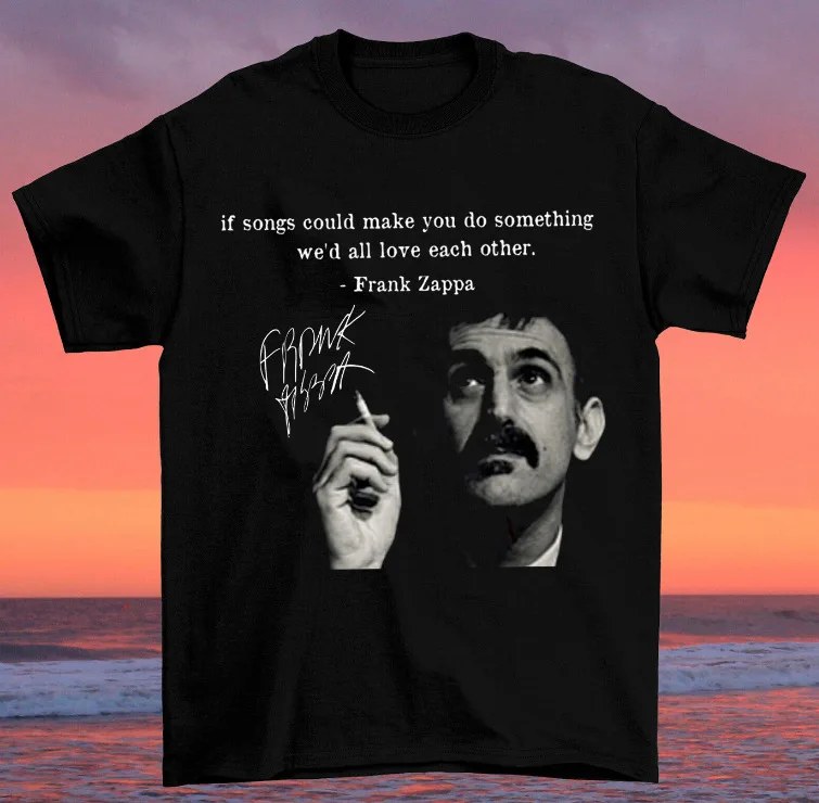 Maglietta Frank Zappa, Maglietta Grafica Carina, Grafica-Migliore, Migliore