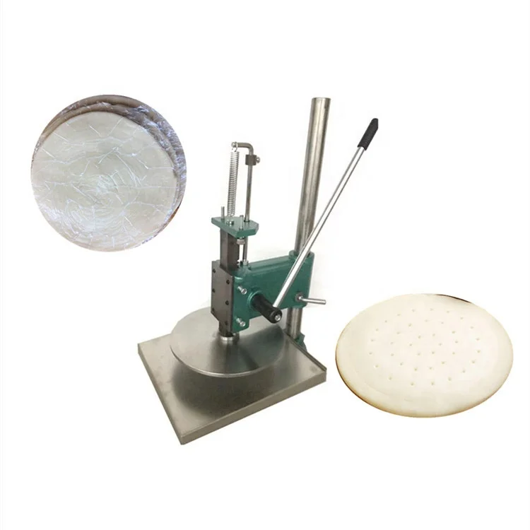 

Commercial Manual Pizza Dough Press Machine Mini Making Pastry Pizzard Flour Dough Sheeter Pressing Machinery For Home Price