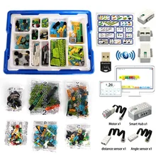 새로운 하이테크 부품 WeDo 로보틱스 건설 코어 세트 빌딩 블록, WeDo 3.0 교육용 DIY 완구와 호환 가능 45300