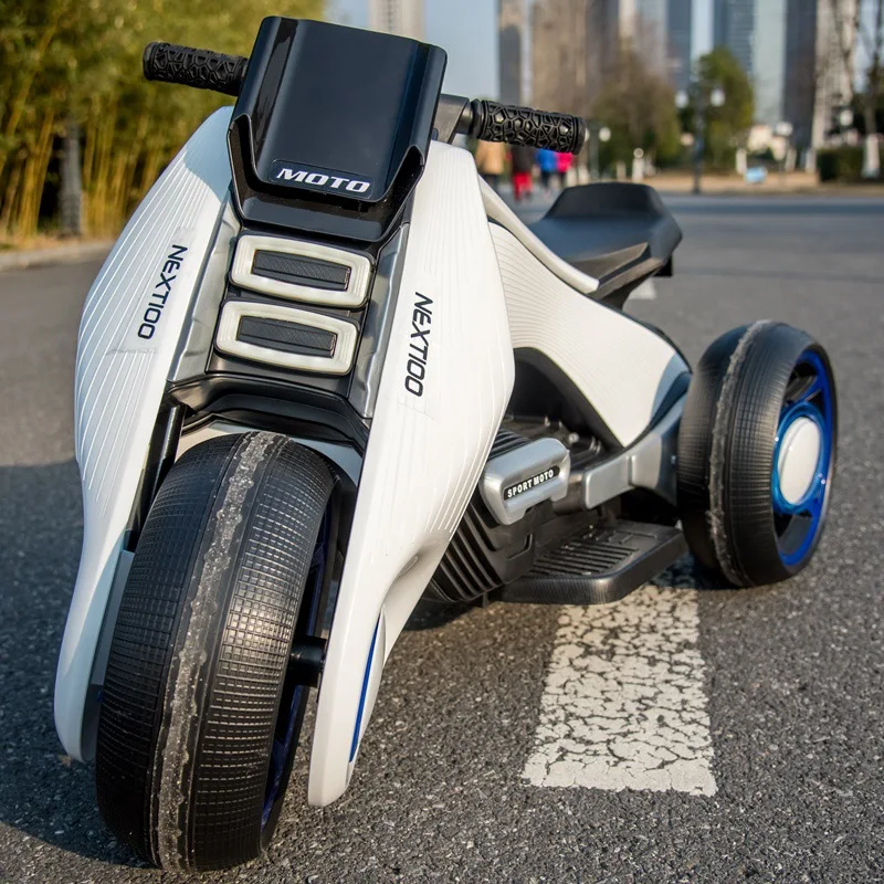 Children Electric Motorcycles Toy Cars Tricycle For Boys And Girls Can Sit On