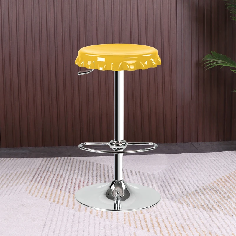 

Мебель для спальни желтая круглая библиотека регулируемый столик барный стул игровой Sgabello кухня украшение для дома