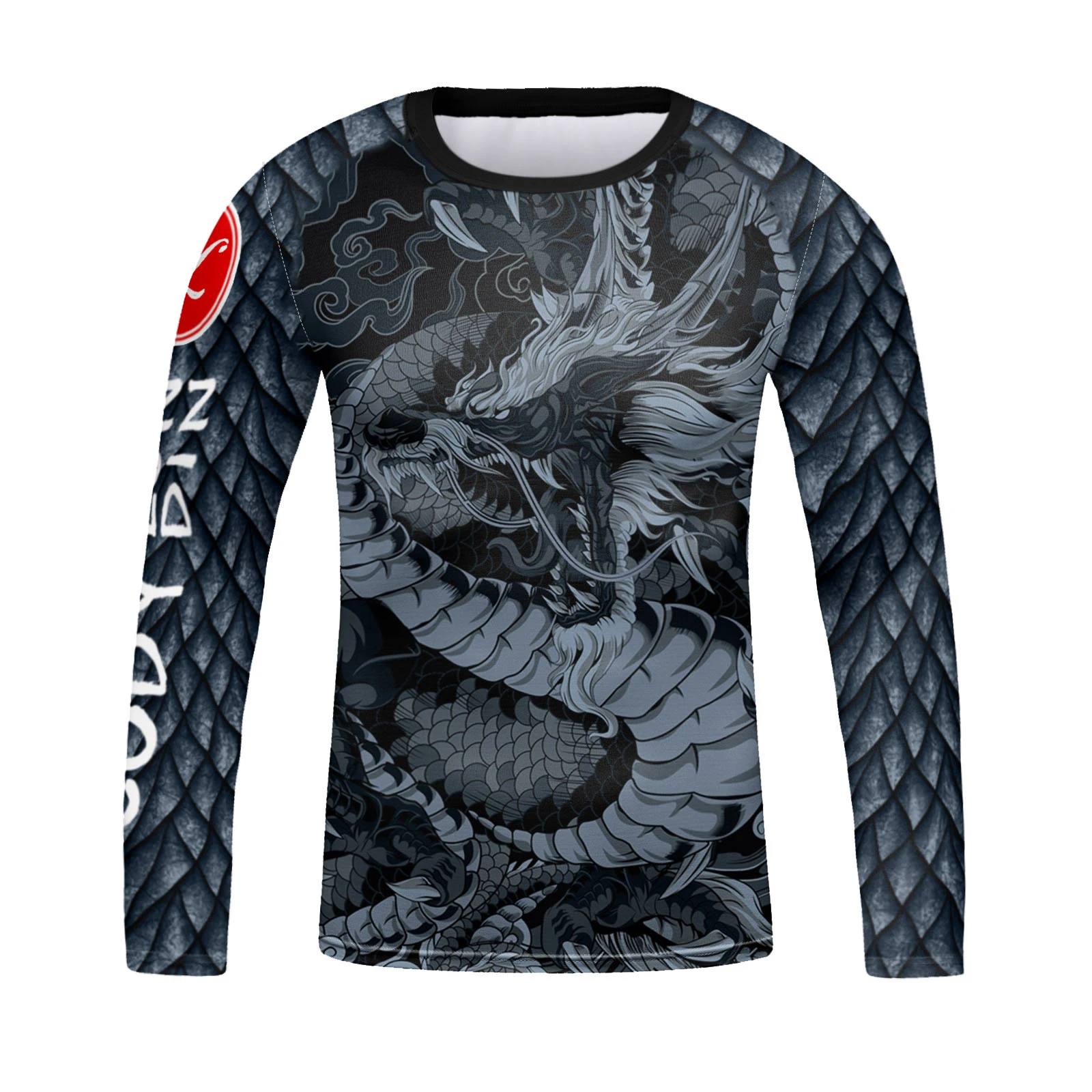 Cody Lundin Sublimation 6 to 14 Years Old Boy Clothes for Children Compression Workout Stretchy Rash Guard Long Sleeve T-shirts 6