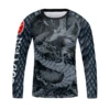 Cody Lundin Sublimation 6 to 14 Years Old Boy Clothes for Children Compression Workout Stretchy Rash Guard Long Sleeve T-shirts 6