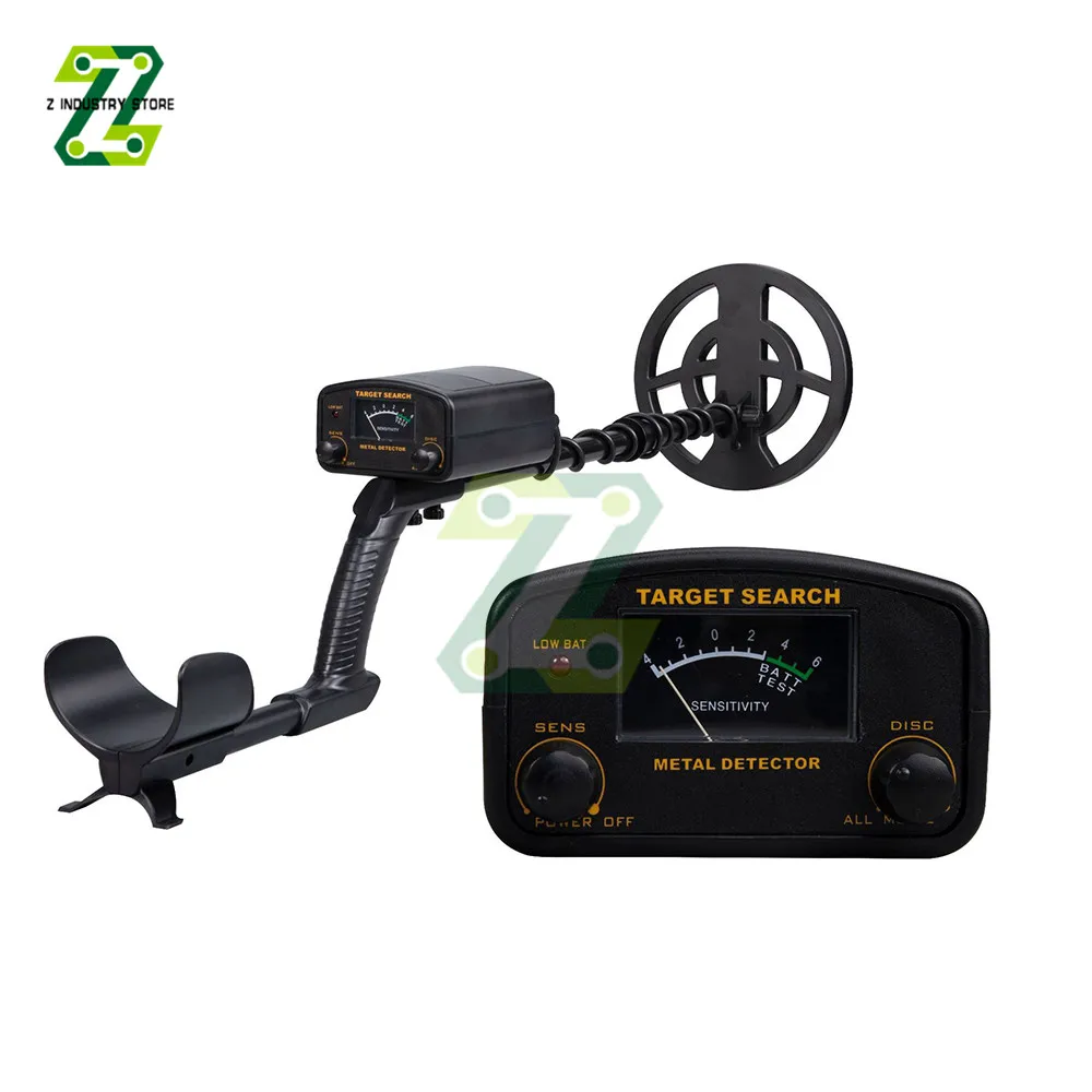 GT6500 Metal Detector Underground Wire Iron Metal Gold Detector Adjustable Tracker for Treasure Search