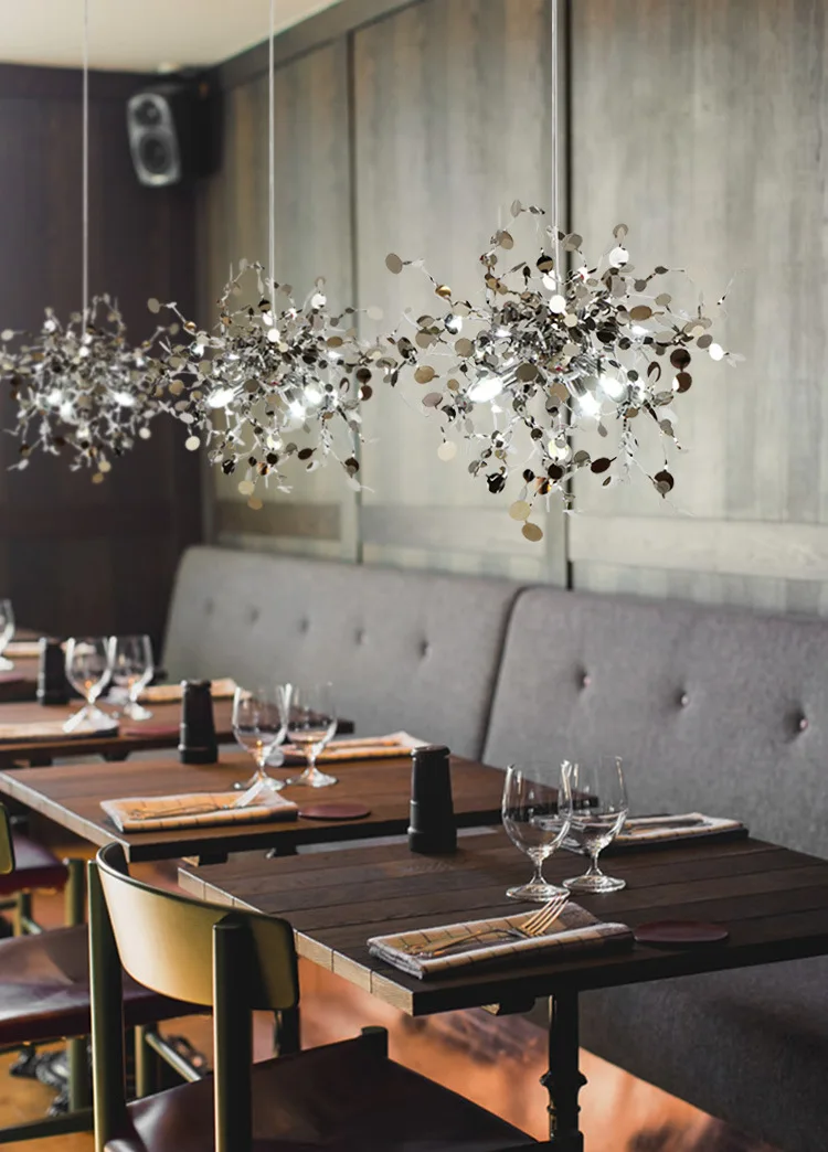 Chandelier - Modern LED Chrome Lamp