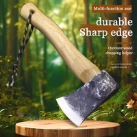 WPKOPYA  Japan imported 440c steel hand forging quenching high hardness tactical axe, forest logging axe, outdoor tool axe 1