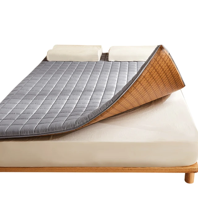 Nowoczesne materace mata komfort estetyczne łóżko typu King Size przenośny  materac Tatami do spania Colchones De Cama meble domowe - AliExpress