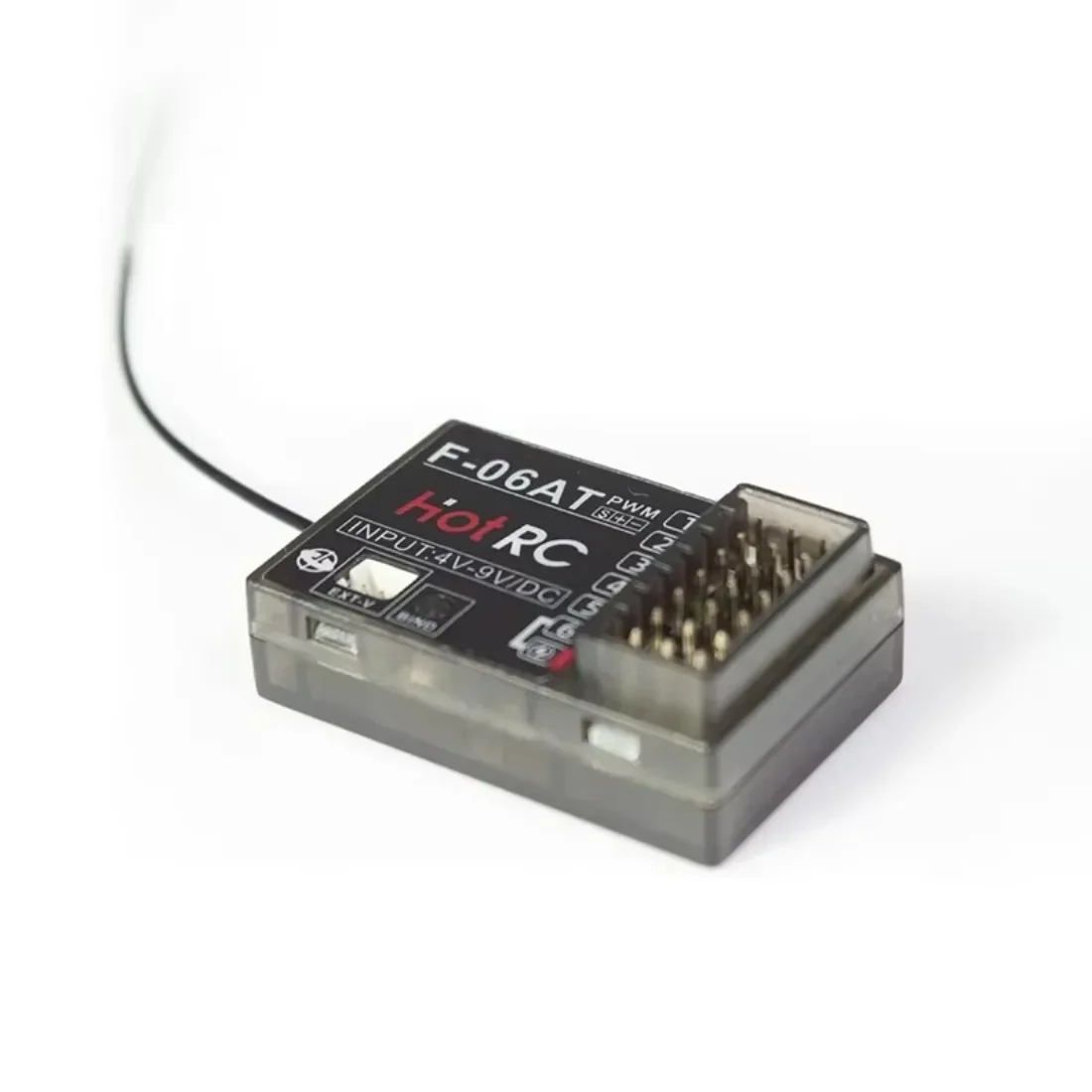 HOTRC 6 Kanal 2,4 GHz F-06A F-06AT 6CH Gyro Empfänger für Fernbedienung Sender CT-6A HT-6A DS600 CT-6B RC Auto Boot Tank – Detail 11