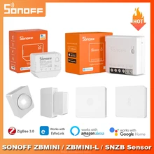 SONOFF ZBMINI-L / ZBMINI / ZB Dongle-P / Zigbee Sensor Smart Home Via eWeLink Alexa Google Home Alice Works with ZigBee Gateway