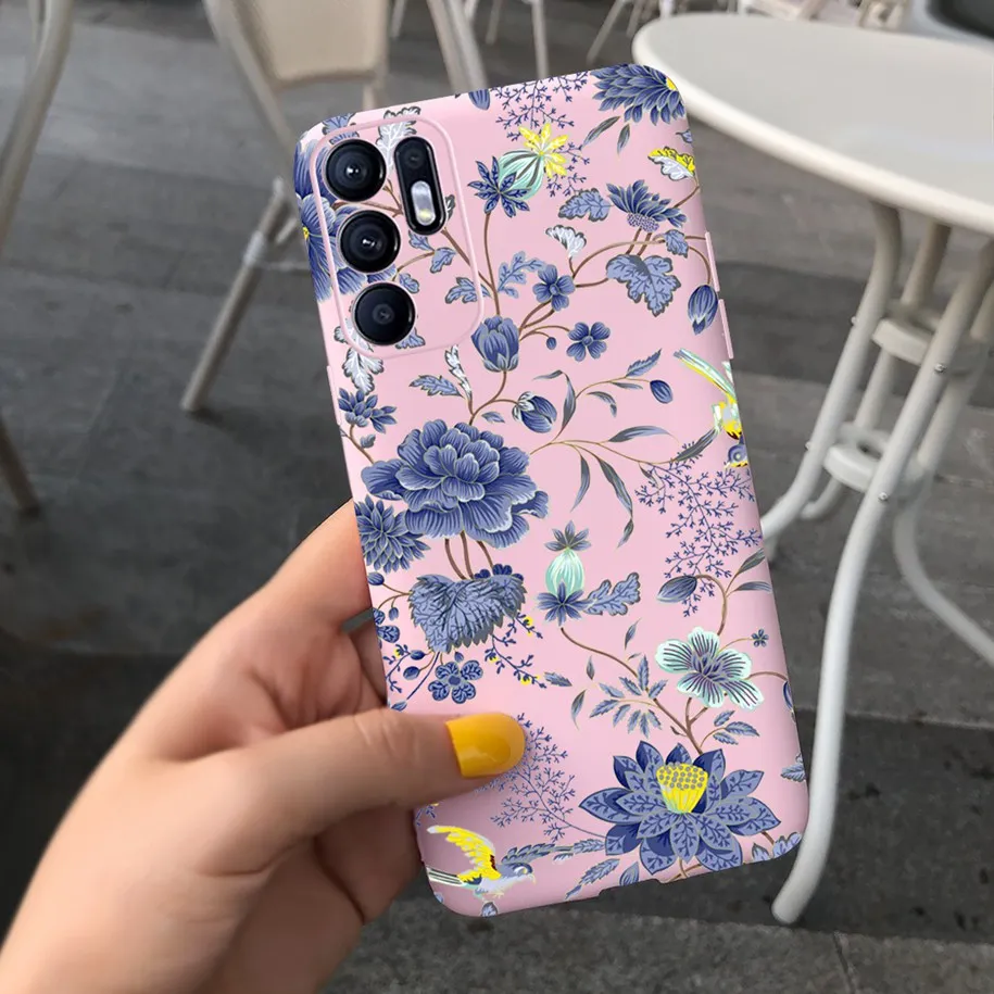 Fashion Flowers Patterned Soft Back Protector Cover