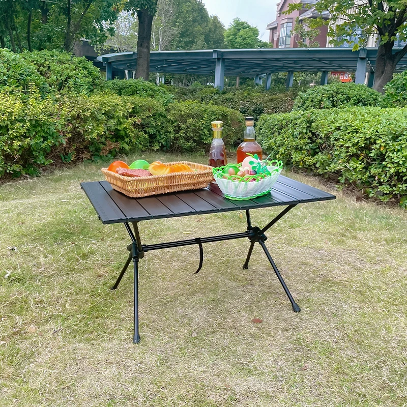 Aluminum Alloy Camping Portable Folding Table Lightweight Picnic