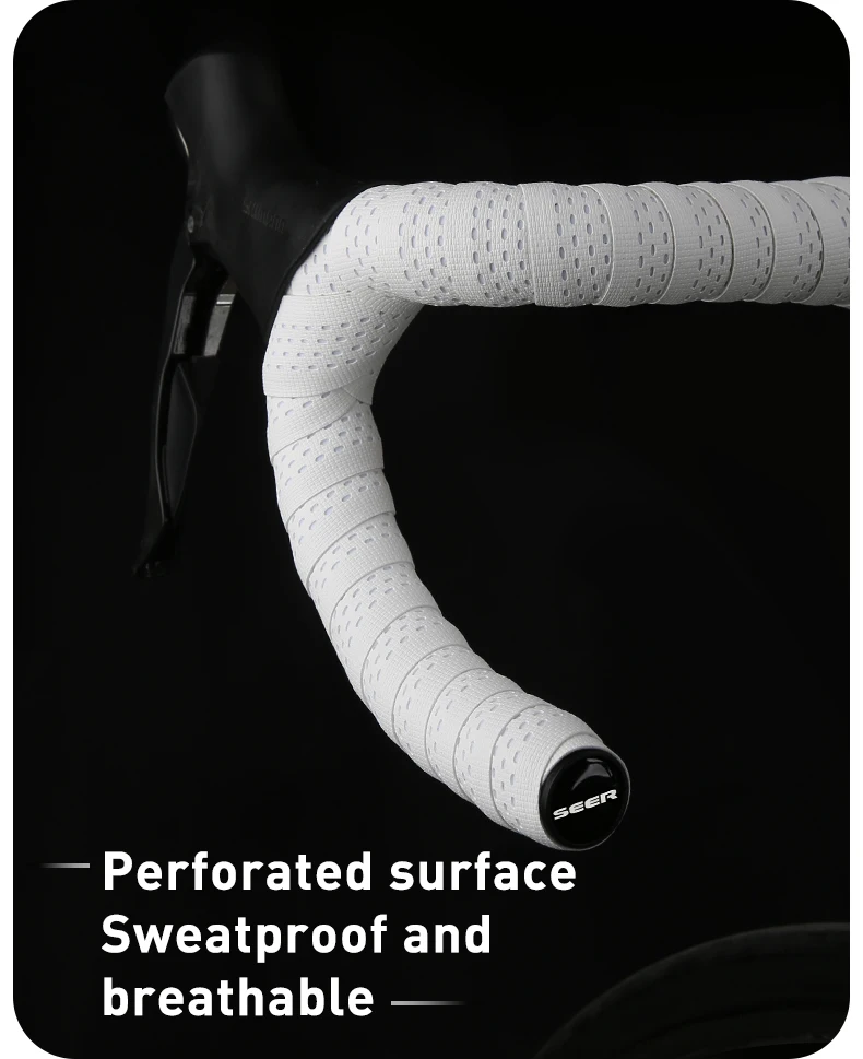 1 paar Rennrad Lenker Band Anti Slip Silikon Gel Lenker Band Dämpfung Radfahren Bar Band Fahrrad Zubehör – Detail 4