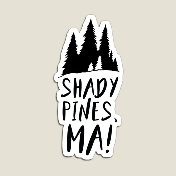 

Магнитный детский Декор для холодильника Shady Pines Ma, милые магнитные наклейки, детский красочный держатель, забавная игрушка для детей