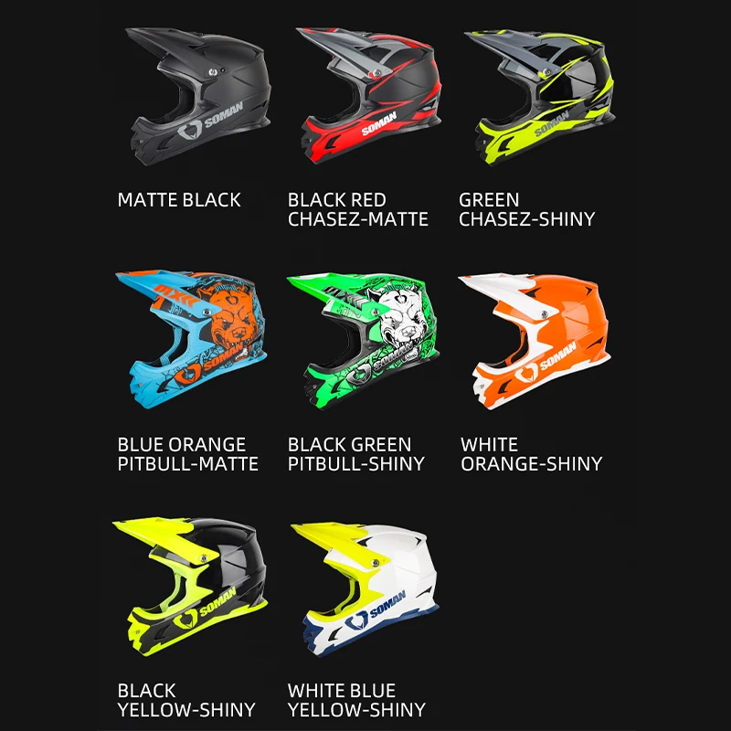 SOMAN Ʈ ũ , ũν CE Dh  , MX Casco Moto ε  M9