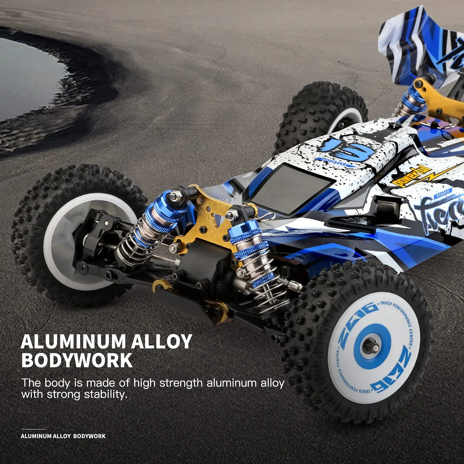 WLtoys 124017 124016 Voiture RC 75km/h 4WD Brushless