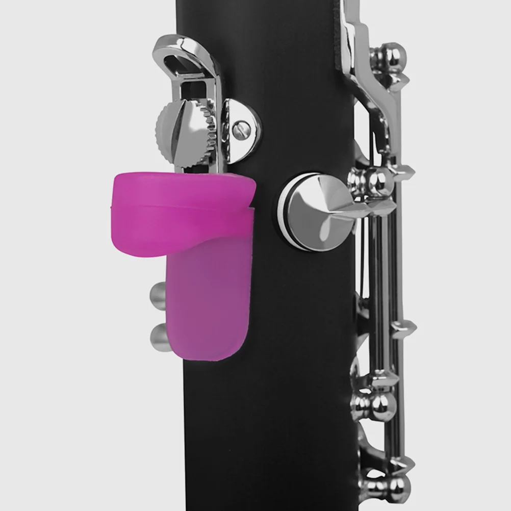 Clarinet Thumb Rests Silicone Clarinet Finger Rests 4pcs Instrument Accessories clarinet and saxophone accessories